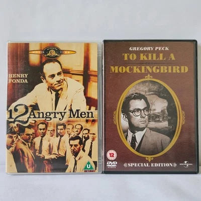12 Angry Men & To Kill a Mockingbird (DVD) VGC - Free Post - Image 1 of 4