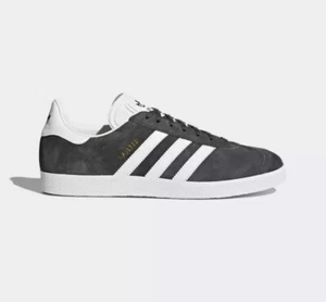 Adidas Gazelle BB5480 Turnschuhe einfarbig grau Wildleder Trainingsschuhe Herren Größe 12 - Bild 1 von 6