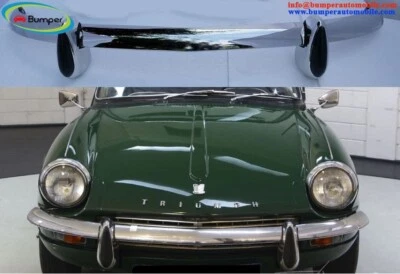 Parachoques delantero Triumph Spitfire MK3 y GT6 MK2 (1967-1970) Foto 1 de 4