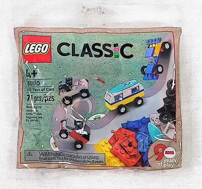 LEGO CLASSIC: 90 Years of Cars (30510) Polybag  - Image 1 of 3