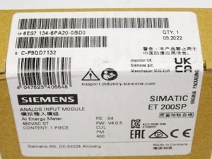 1PC New In Box Siemens 6ES7134-6PA20-0BD0 6ES7 134-6PA20-0BD0 w/ 1 YEAR WARRANTY - Picture 1 of 7
