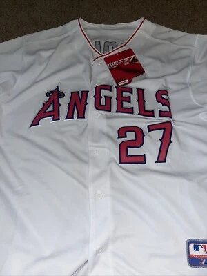 Camiseta Mike Trout Majestic Angels nueva con etiquetas talla 50 (no real) Foto 1 de 4
