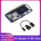 1 Set Development Board Heatsinks+Usb Cable For Banana Pi M2 Zero B U9s34824