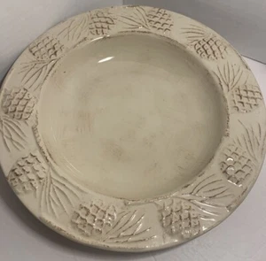 Sale Target Home Holiday Pinecone Large Serving Bowl 12 Inch Wide - Picture 1 of 17