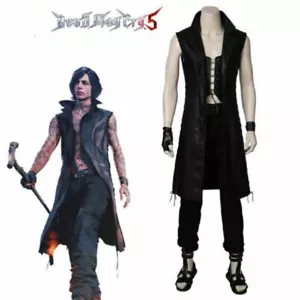 Spiel Devil May Cry 5 V Cosplay Kostüm Vitale Cosplay Jacke Halloween Kostüme、 - Bild 1 von 8
