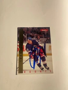 Winnipeg Jets SHANE DOAN Signed Card - Picture 1 of 1