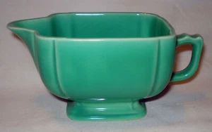 Vintage Homer Laughlin Riviera Ware Jadegrün Henkel Milchkännchen Krug - Bild 1 von 3
