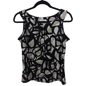 Calvin Klein Womens Top Size S Black Stretchy Sleeveless Blouse Workwear - Picture 1 of 4