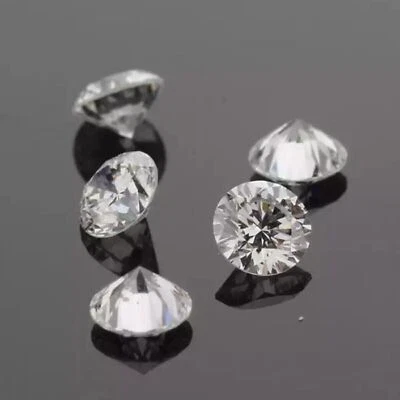 Loose CVD Lot Lab-Grown Diamond 4.50 mm Round D F- IF Certified Diamond - Image 1 of 4
