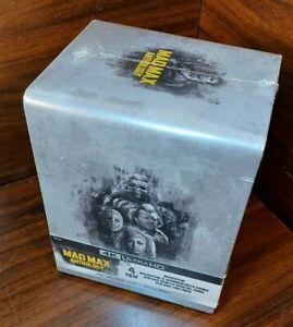 Mad Max Anthology 4K Steelbook-NEW-IMPORTED-Free Box SHIPPING with Tracking