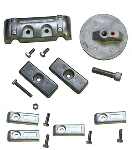 Kit de ánodo de aluminio para motores fueraborda Mercury Verado de 6 cilindros con hardware - Imagen 1 de 5