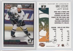 2003-04 Pacific Complete Mike Leclerc #75