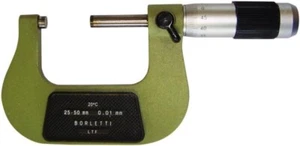 MICROMETRO CENTESIMALE PER ESTERNI 25- 50 MM BORLETTI CERTIFICATO ED ACCESSORI - Imagen 1 de 4