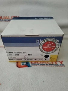 SIA Abrasives 1960 siarexx cut 5" 220 Grit Sanding Disc 100 Pcs. - Picture 1 of 4