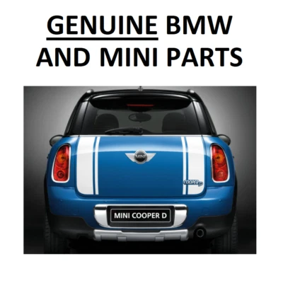 ORIGINALE MINI R60 Countryman bianco stivali strisce set 51142184355. COPPIA POSTERIORE. 23B - Immagine 1 di 4