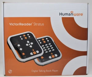 Victor Reader Stratus 4 HumanWare CD Drive Digital Talking Book Player - Picture 1 of 8