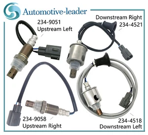 4Pcs Upstream&Downstream Oxygen Lambda Sensor For Lexus IS250 2006-2007 2.5L AWD - Picture 1 of 12