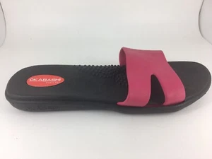 Okabashi Women's Slide Sandals Pink Size Medium Size 6-7 - Picture 1 of 7