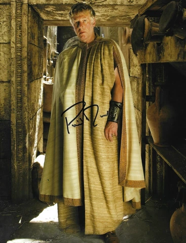 Phil Davis Signed Doctor Who 10x8 Photo AFTAL Cover