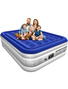queen air mattress with built in pump - Picture 1 of 12