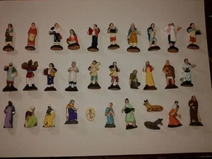 Kit Pesebre Completo 40 Pastores E Animales Terracota 5CM Crib Shepherds - Picture 1 of 1