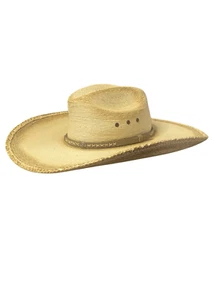 Cody James Mens Size 7 5/8 Cowboy Hat 20 X Natural Palm Leaf Ponderosa Straw - Picture 1 of 11