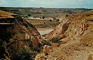 Postkarte Berge unbesendet Wind Canyon Roosevelt Nationalpark - Bild 1 von 2