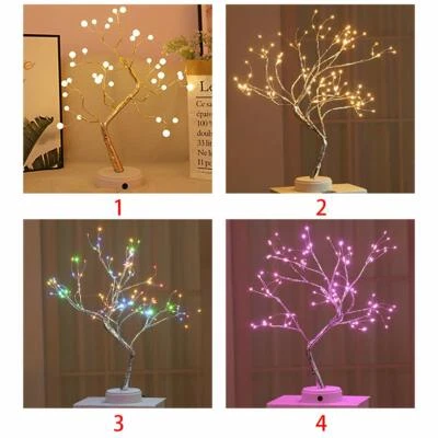 108 LED Copper Wire Tree Light USB for Christmas New Year Party Home Decoration - Image 1 of 4