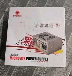 CoolMax 300 Watt 80mm Micro ATX Power Supply CM-300 Series NEW SEALED - Picture 1 of 3