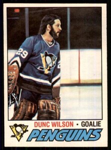 1977-78 O-Pee-Chee Dunc Wilson Pittsburgh Penguins #224