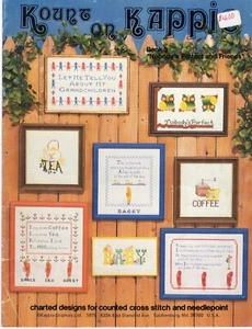 NOBODY'S PERFECT AND FRIENDS KOUNT ON KAPPIE COUNTED CROSS STITCH 1979 - Picture 1 of 9