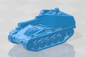 Wespe - 1:200 scale - German - Tanks - Armored Vehicle - World Of Tanks - Picture 1 of 1