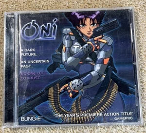 Oni Videogioco Apple Mac Bungie 2001 Anime Manga Un Futuro Oscuro con Custodia Manuale - Foto 1 di 4