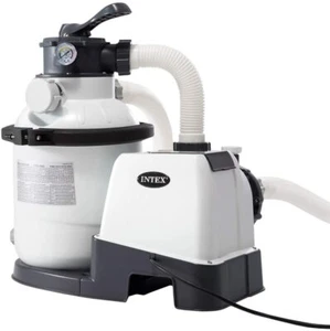 Intex 26644 Pompa a Sabbia - Flusso Acqua: 4.500 l/h, Flusso Sistema: 4.000 l/h - Imagen 1 de 4