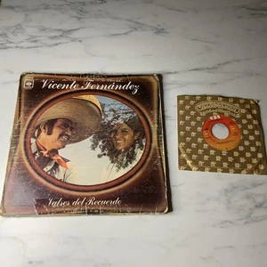Vicente Fernández Lot Valses Del Recuerdo LP Vinyl 1981 Sin Que Lo Sepas Tu - Picture 1 of 12