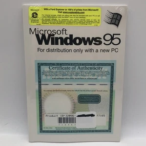 Microsoft Windows 95 Introducing Windows Manual w/COA and Product Key NO CD - Picture 1 of 9
