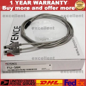 Sensores de fibra óptica KEYENCE FU-38K FU38K nuevos en caja uno IVA gratuito de EE. UU. - Imagen 1 de 2