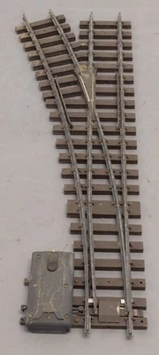 Piko 35226 G R7 22.5° Brass Left Hand Manual Switch Turnout EX - Image 1 of 2
