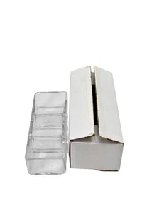 Barski Rectangular Relish Dish 3-Section Lead Free Clear Crystal COT-14-578-NGB - Picture 1 of 10