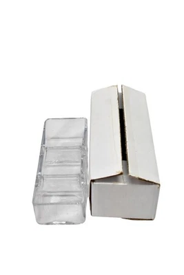 Barski Rectangular Relish Dish 3-Section Lead Free Clear Crystal COT-14-578-NGB - Image 1 of 4