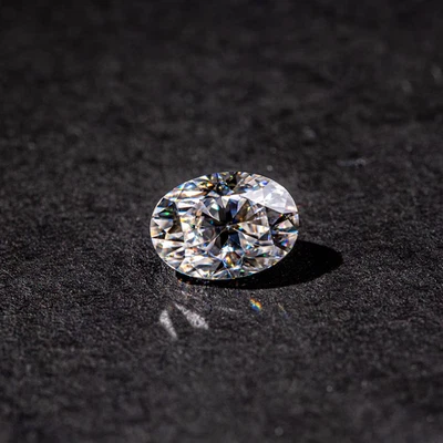 Loose CVD Lab-Grown Diamond 6 x 8 mm Oval - D Color - Clarity IF Certified - Image 1 of 4