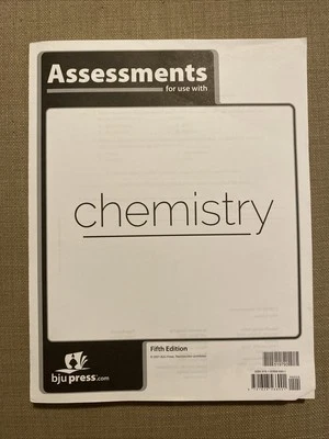BJU Press - Chemistry Assessments 519793 *5th Edition* - Image 1 of 4