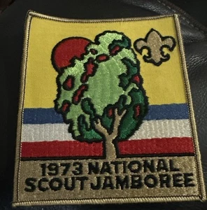 VTG BOY SCOUTS OF AMERICA 1973 NATION SCOUT JAMBOREE RARE PATCH - Picture 1 of 1
