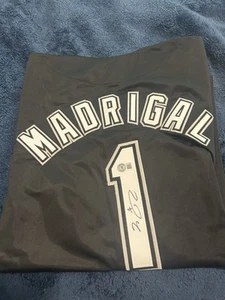 Nick Madrigal Beckett Authentic Signed Chicago White Sox MLB Baseball Jersey - Picture 1 of 3