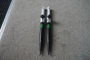 CHRIS BROWN 12" BANK STICKS X2 USED COARSE FISHING TACKLE - Picture 1 of 5