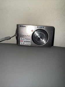 Nikon COOLPIX S520 Digital Camera 8.0MP 3x Zoom UNTESTED Pink/Bronze - Picture 1 of 4