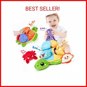 hahaland Baby Toys for 6-12 Months - 6 Months Old Baby Soft Crinkle Paper Sensor - Picture 1 of 2