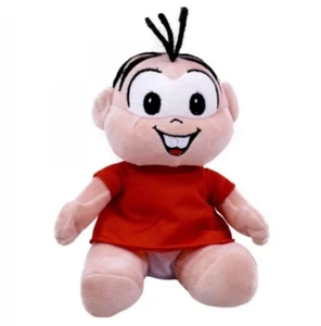 Tasco Plush Seated Mônica 20cm Original Turma Da Mônica Collectible Plush Toy - Picture 1 of 2