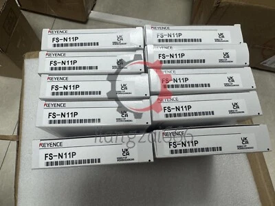 NIB KEYENCE FS-N11P FSN11P Digital Fiber Optic Sensor Amplifier - Image 1 of 4