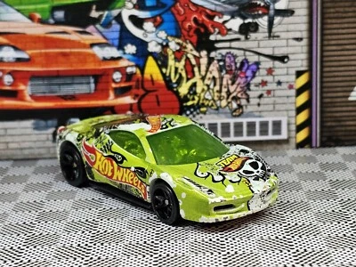 Rare HTF Hot Wheels HWTF Target Exclusive Ferrari 458 Italia Green Driver Loose - Image 1 of 4